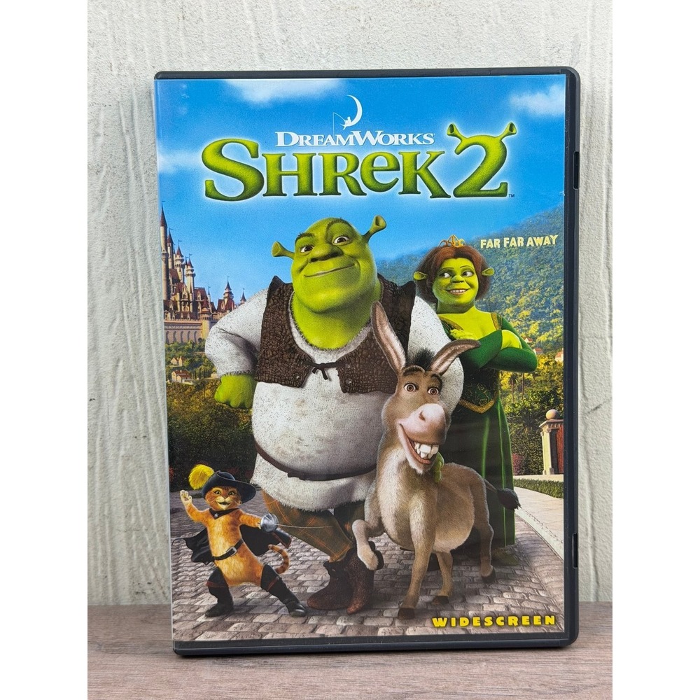 Shrek 2 DVD 2004 Widescreen Mike Myers Eddie Murphy Cameron Diaz DreamWorks